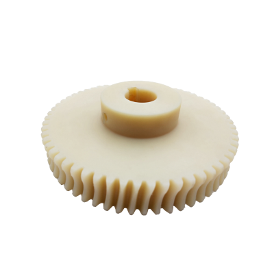 Manufacture precision plastic worm gear for CNC machine