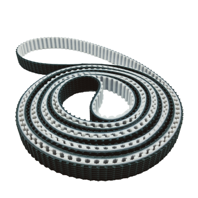 Customized  green PVC coating grass pattern 6570 T10 25 PU Timing Belt