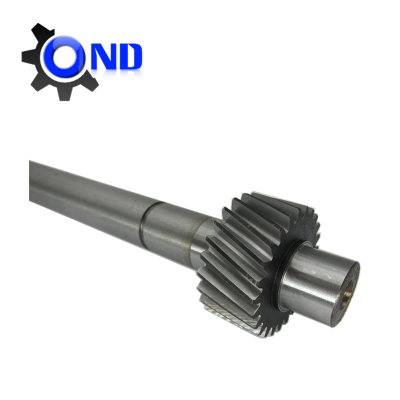 Helical pinion shaft with high precision